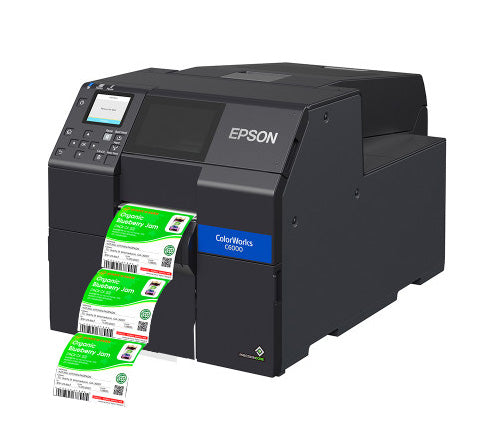 Epson C6000Ae colour label printer starter bundle