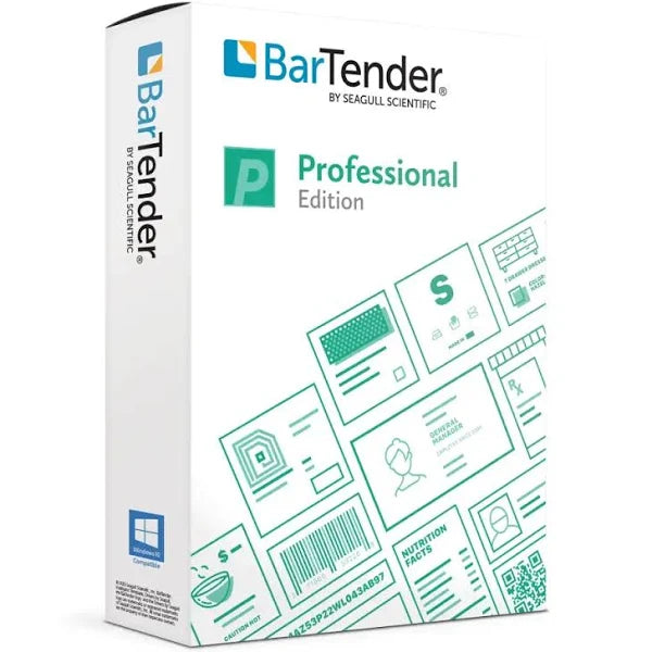 BTP-WS Bartender Professional WorkStation - label layout and print software