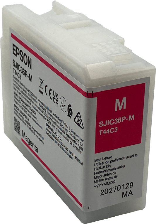 MAGENTA INK FOR EPSON-COLORWORKS C6000 / C6500 LABEL ROLL PRINTERS