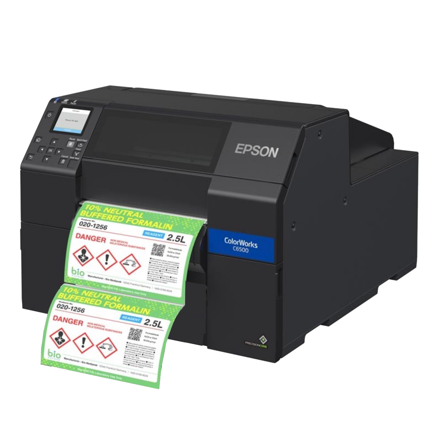 Epson C6500Ae colour label printer bundle